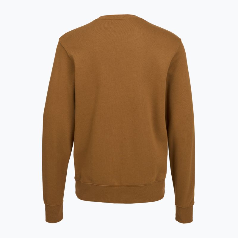 Felpa da uomo Nike Club ale brown/white 8