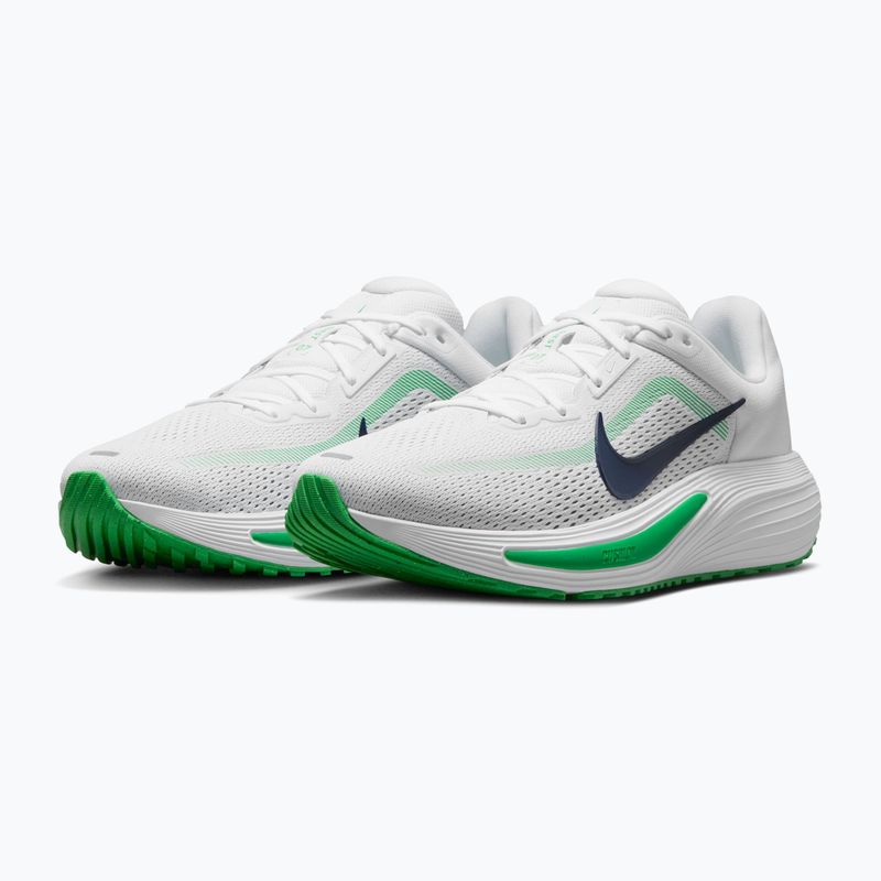 Scarpe da corsa uomo Nike Quest 7 white/green spark/midnight navy 3