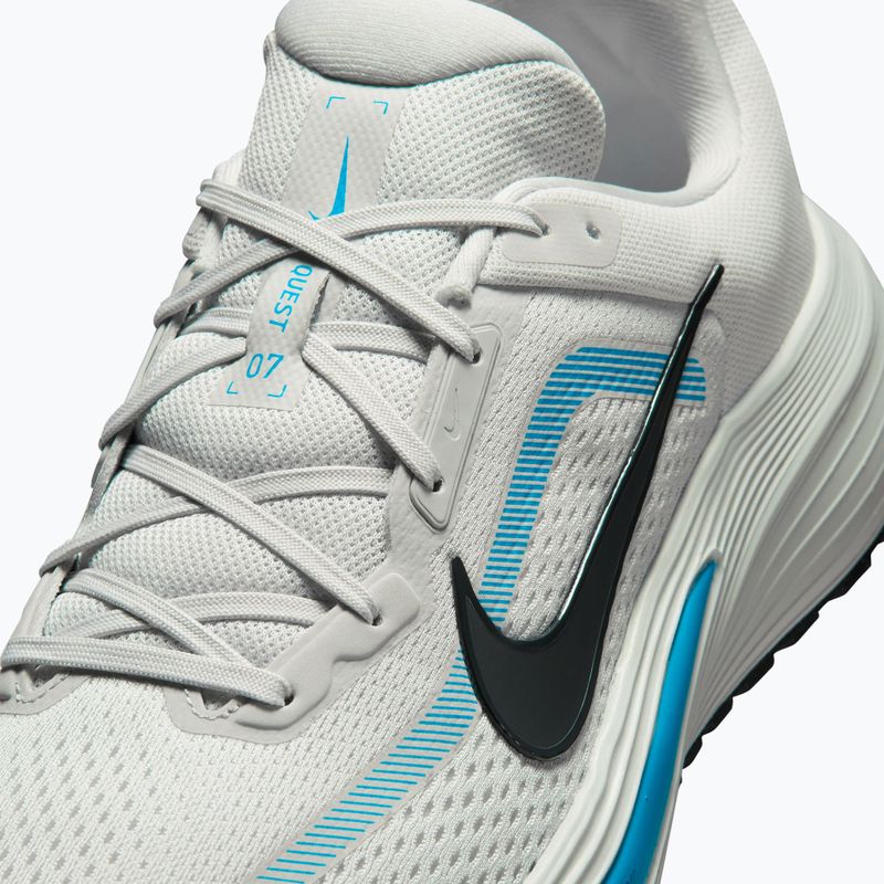Scarpe da corsa uomo Nike Quest 7 vast grey/light current blue/anthracite 7