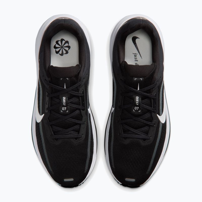 Scarpe da corsa uomo Nike Quest 7 black/anthracite/white 5