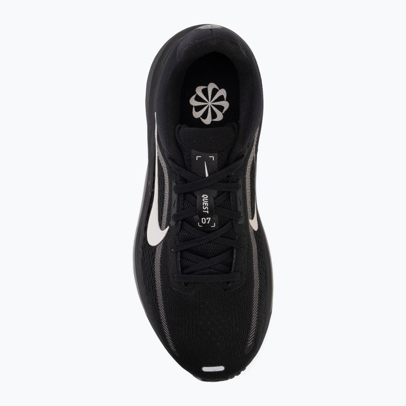 Scarpe da corsa donna Nike Quest 7 black/taupe haze/silt red 5