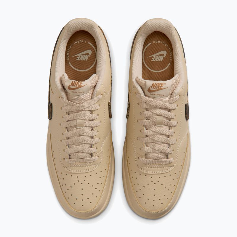 Scarpe da uomo Nike Court Vision SE Rattan/Rocky Tan/Mink Brown 5
