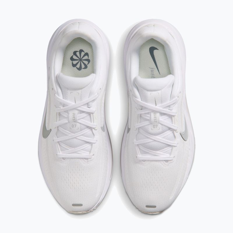 Scarpe da corsa donna Nike Quest 7 white/vast grey/vast grey/wolf grey 5