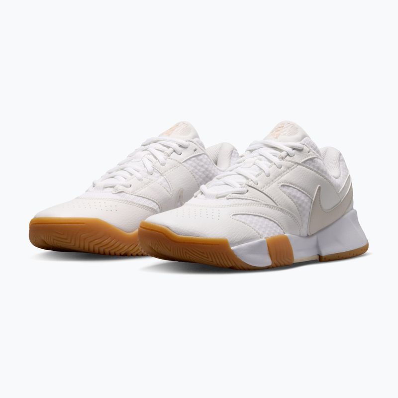 Scarpe da tennis donna Nike Court Lite 4 White/Summit White/Linen/Light Orewood Brown 3