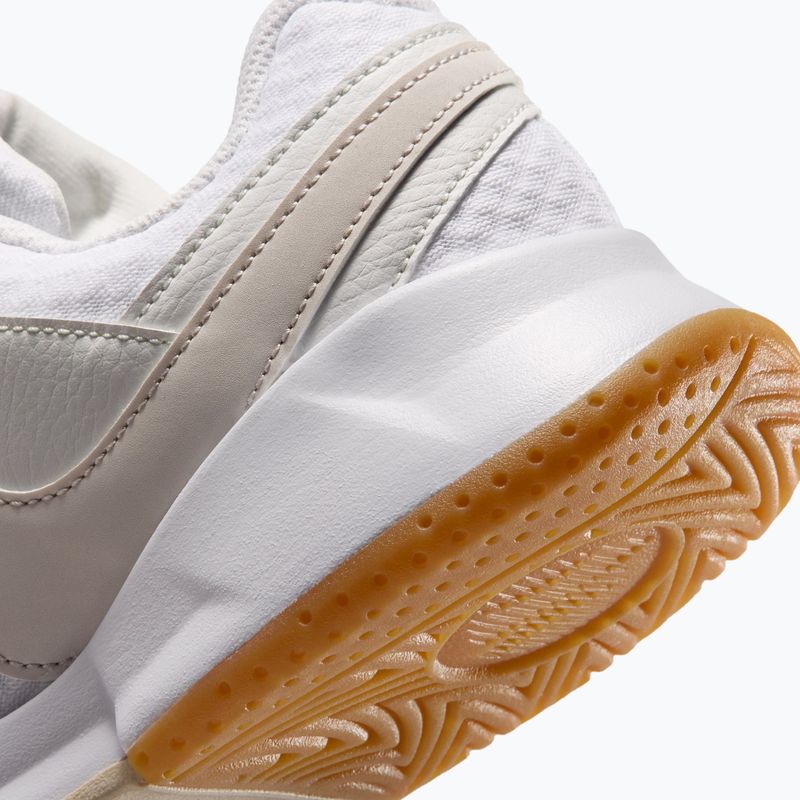 Scarpe da tennis donna Nike Court Lite 4 White/Summit White/Linen/Light Orewood Brown 8