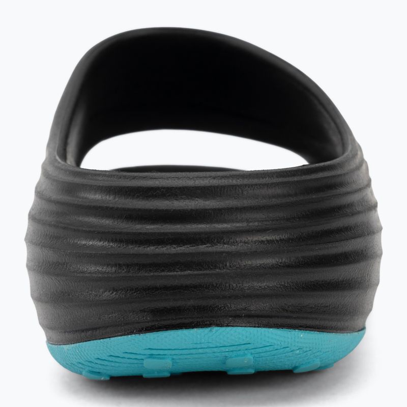 Ciabatte da uomo Nike ReactX Rejuven8 black/gamma blue/metallic silver 6