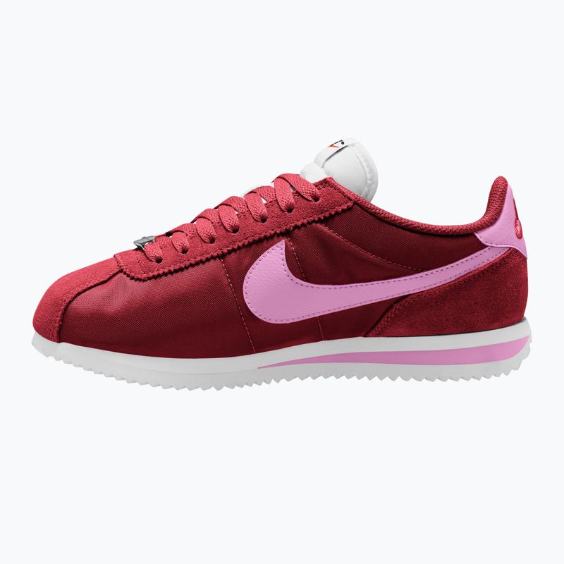 Scarpe da donna Nike Cortez Textile tough red/white/safety orange/light magenta 2