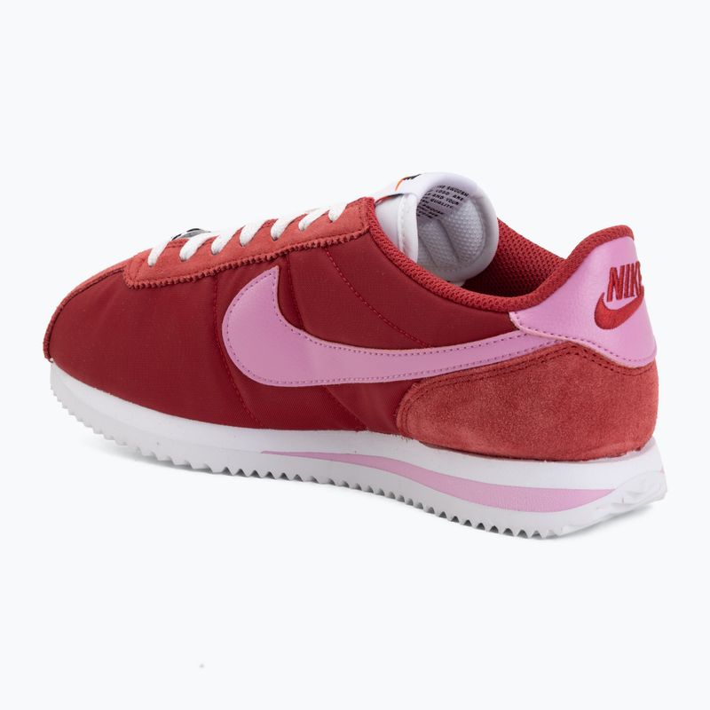 Scarpe da donna Nike Cortez Textile tough red/white/safety orange/light magenta 3