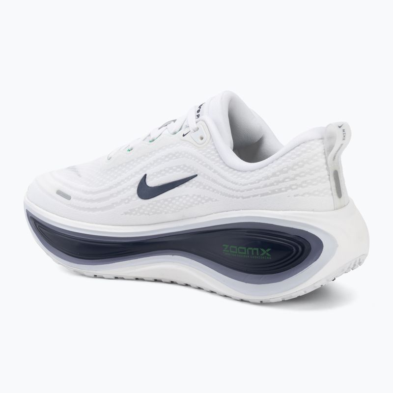 Scarpe da corsa uomo Nike Vomero Plus white/green spark/midnight navy 3