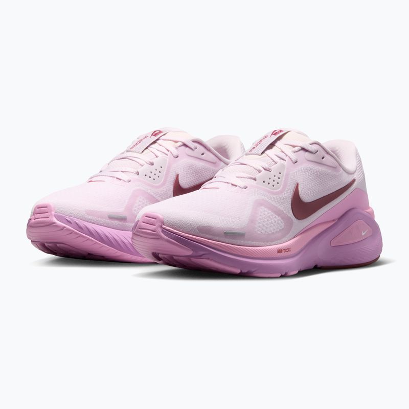 Scarpe da corsa donna Nike Structure 26 bleached lilac/pink rise/pink smoke 3
