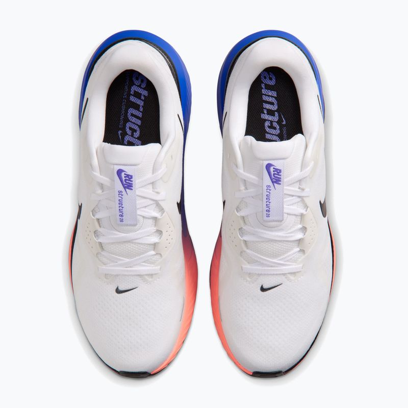 Scarpe da corsa uomo Nike Structure 26 white/atomic pink/racer blue/black 5