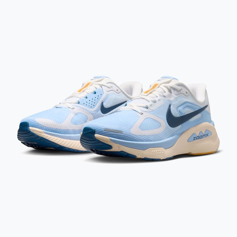 Scarpe da corsa donna Nike Structure Plus white/aluminum/sundial/mystic navy 3