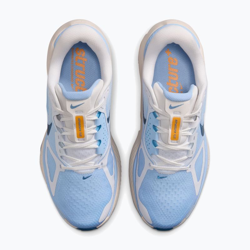 Scarpe da corsa donna Nike Structure Plus white/aluminum/sundial/mystic navy 5