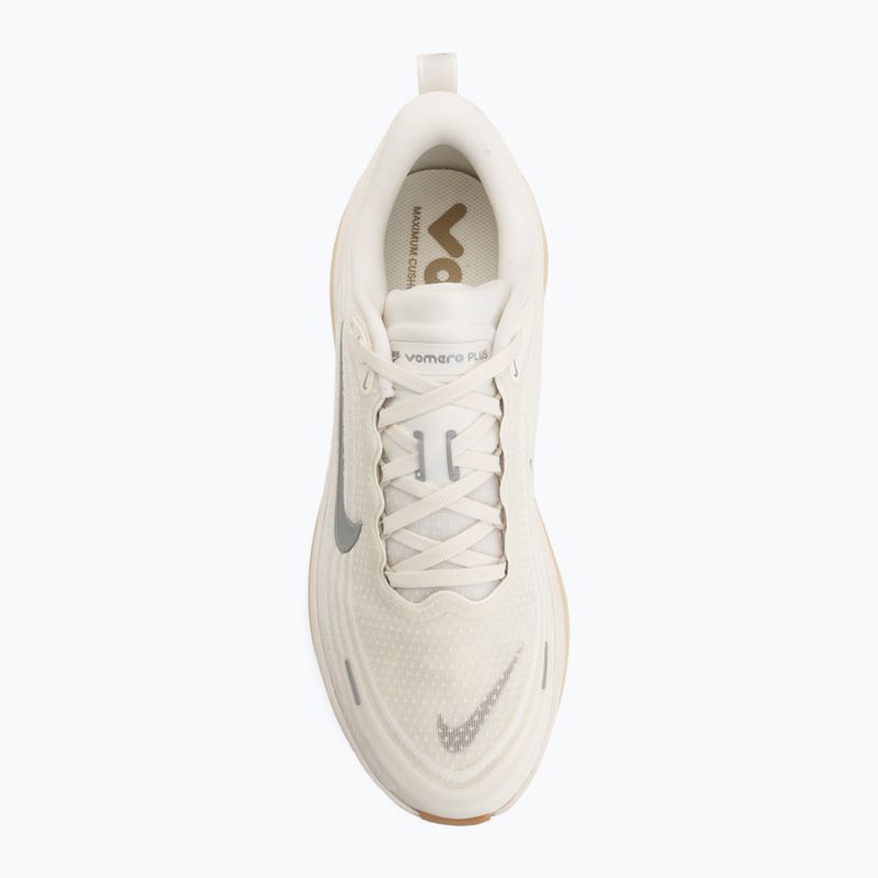 Scarpe da corsa uomo Nike Vomero Plus sail/coconut milk/metallic silver 5