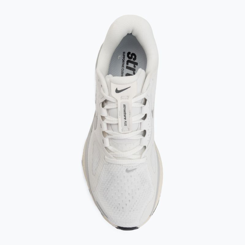 Scarpe da corsa donna Nike Structure Plus summit white/photon dust/metallic silver 5