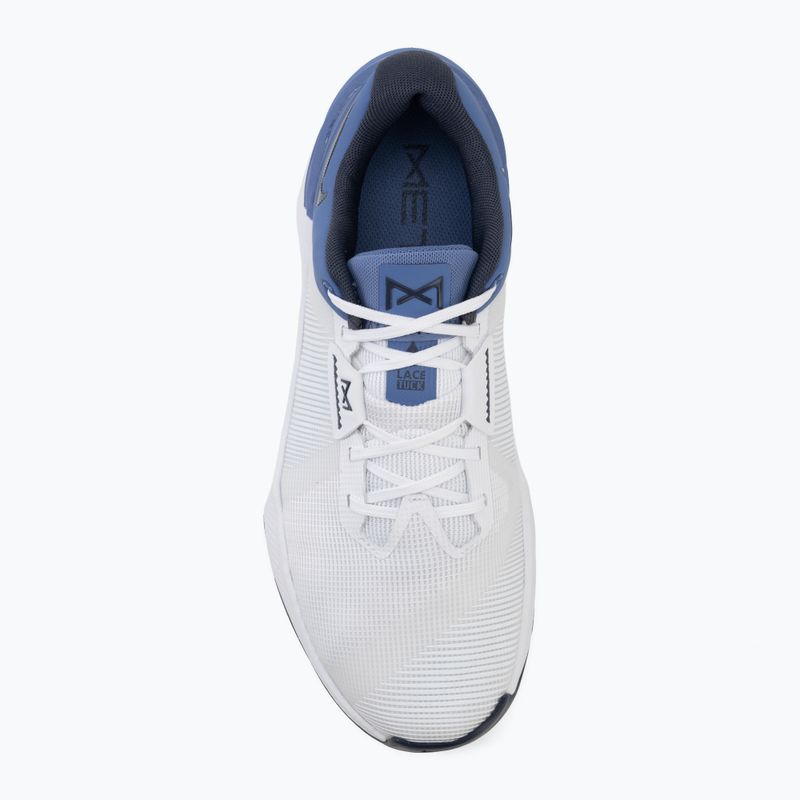 Scarpe da allenamento uomo Nike Metcon 10 white/indigo storm/volt/thunder blue 5