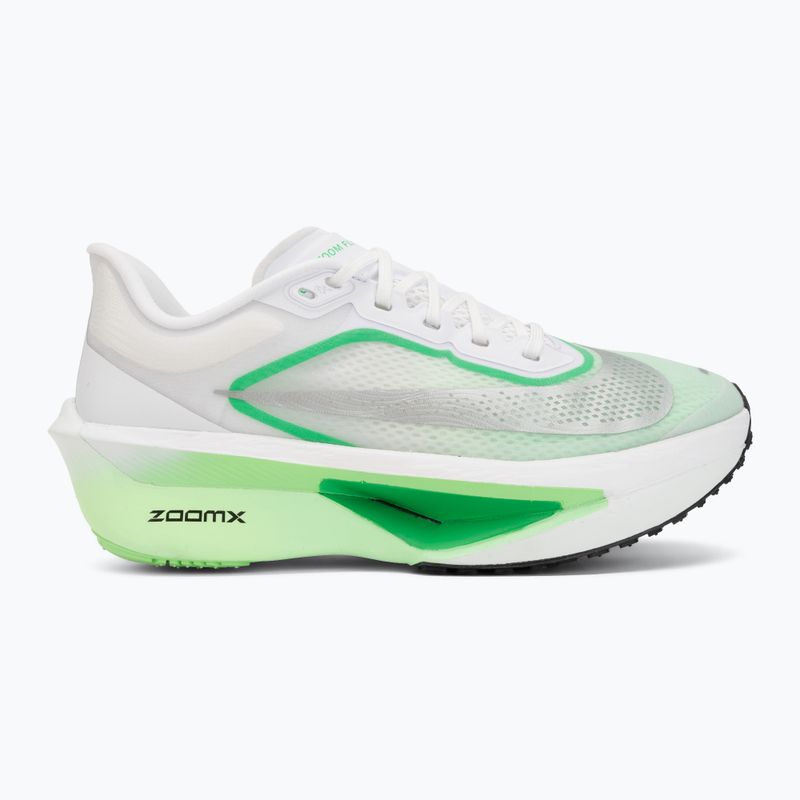 Scarpe da corsa donna Nike Zoom Fly 6 white/illusion green/metallic silver 2