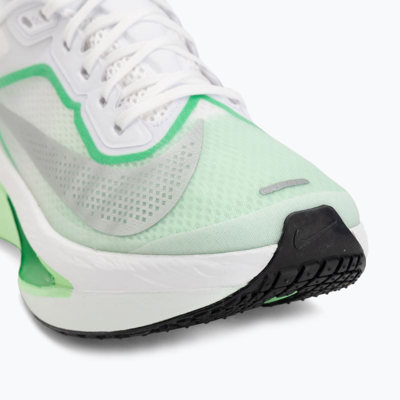 Scarpe da corsa donna Nike Zoom Fly 6 white/illusion green/metallic silver 7