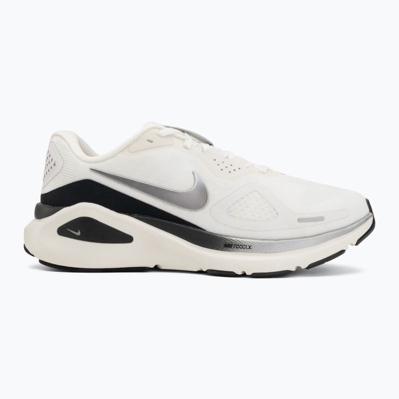 Scarpe da corsa donna Nike Structure 26 summit white/anthracite/metallic silver 2