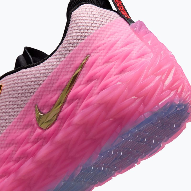 Scarpe da basket uomo Nike S.T. Charge pink foam/pink spell/soft yellow 4