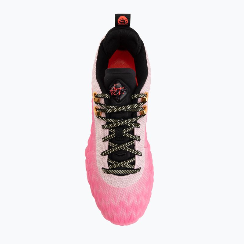 Scarpe da basket uomo Nike S.T. Charge pink foam/pink spell/soft yellow 5