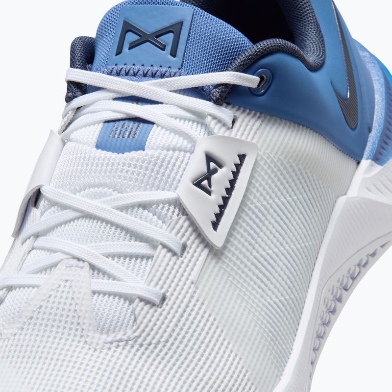 Scarpe da allenamento uomo Nike Metcon 10 white/indigo storm/volt/thunder blue 5