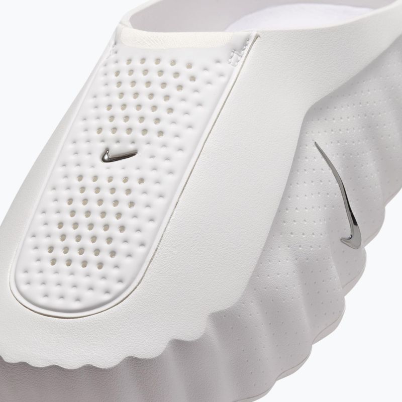 Ciabatte da donna Nike Mind 001 summit white/phantom/metallic silver 5