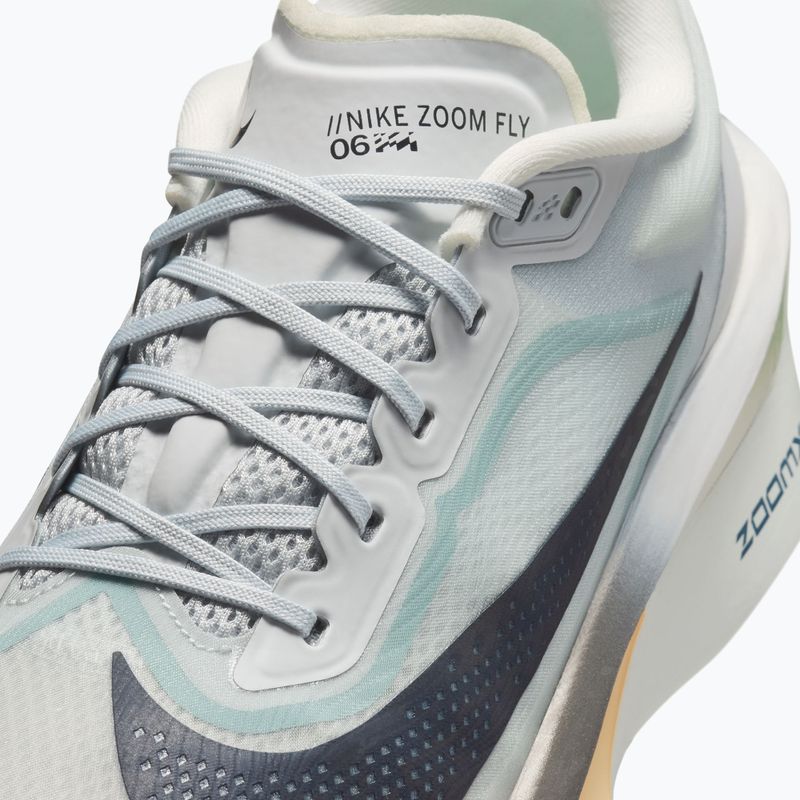 Scarpe da corsa uomo Nike Zoom Fly 6 pure platinum/grey fog/dark obsidian 7