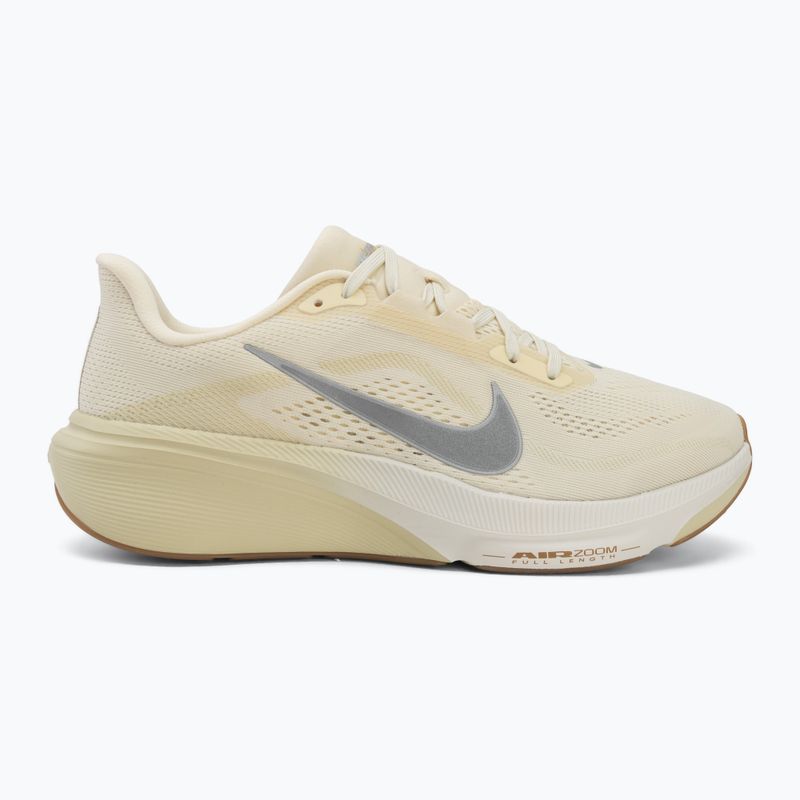 Scarpe da corsa uomo Nike Pegasus 42 coconut milk/light khaki/metallic silver 2