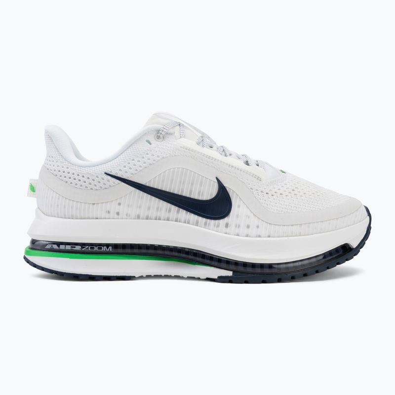 Scarpe da corsa uomo Nike Pegasus Premium white/midnight navy/green spark 2