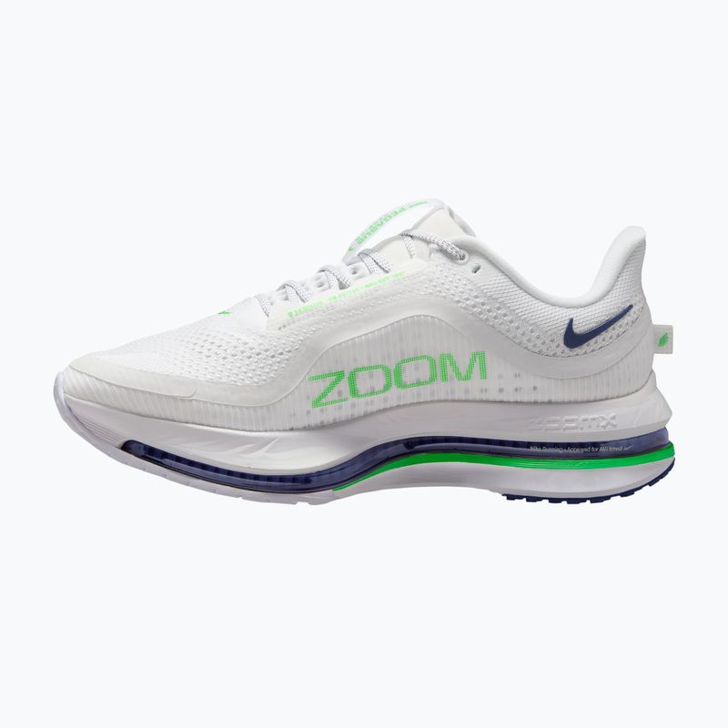 Scarpe da corsa uomo Nike Pegasus Premium white/midnight navy/green spark 2