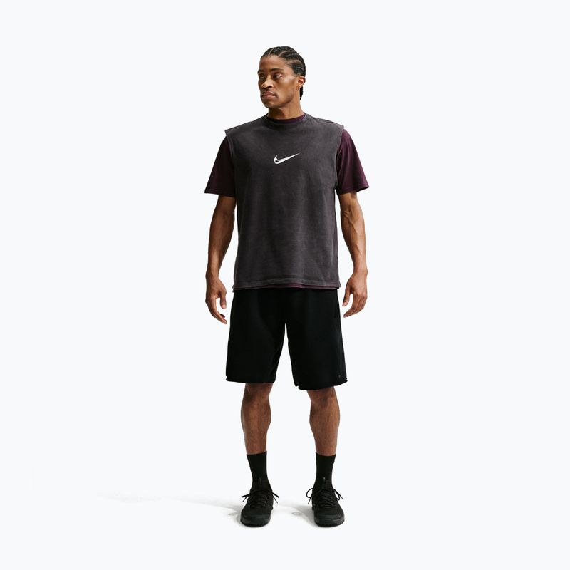Maglia training da uomo Nike Sleeveless T-Shirt black/white 7