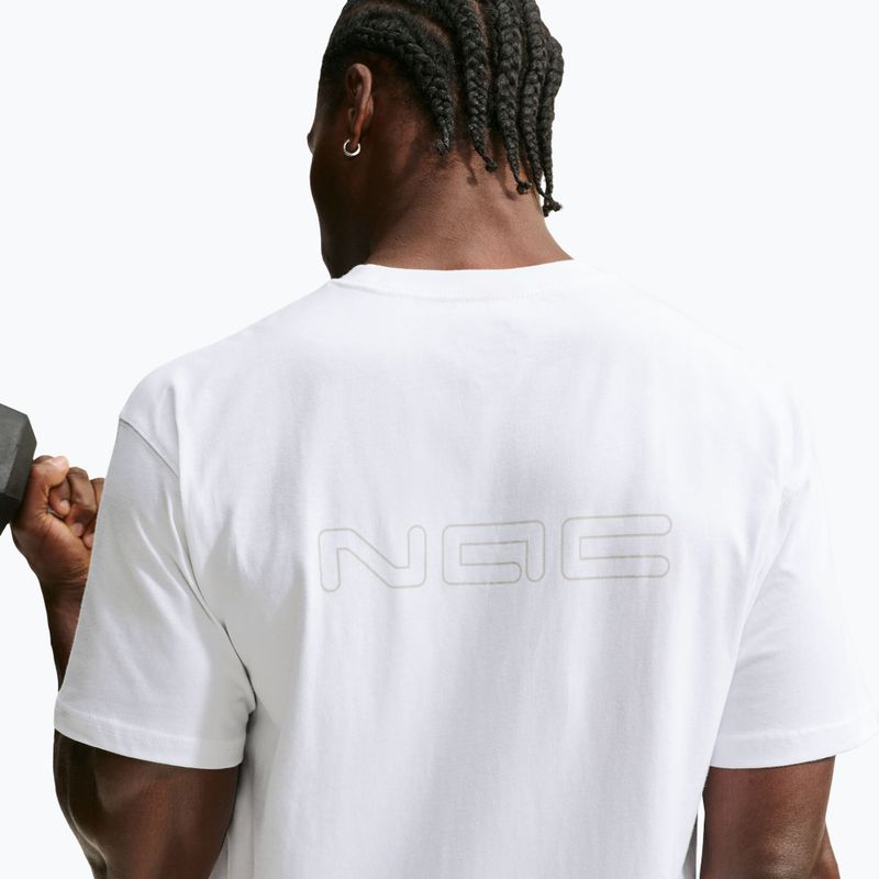 Maglia training da uomo Nike N.A.C. white/ight smoke grey 4