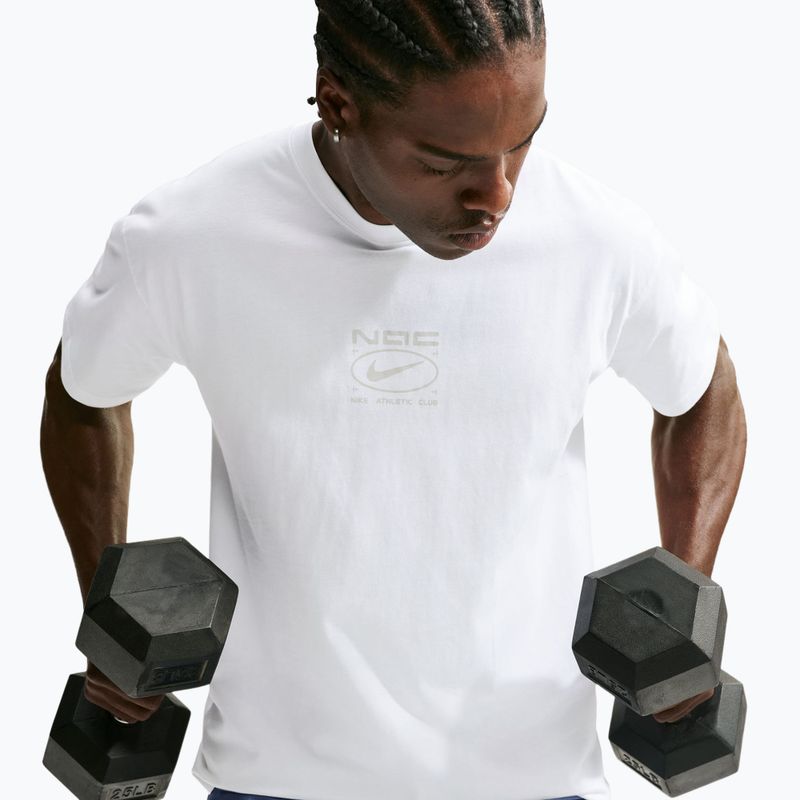 Maglia training da uomo Nike N.A.C. white/ight smoke grey 5