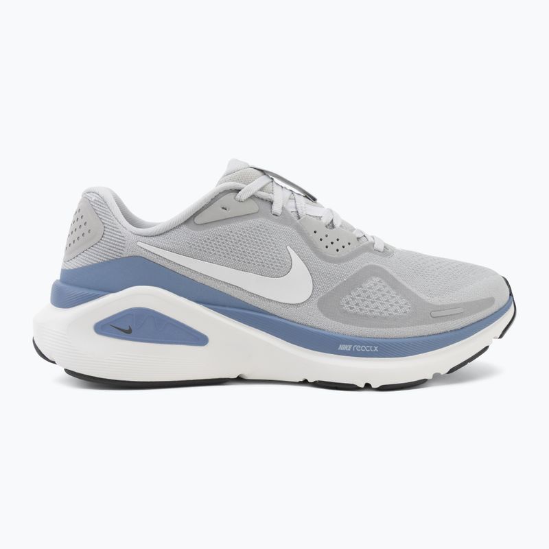 Scarpe da corsa uomo Nike Structure 26 grey fog/work blue/summit white 2