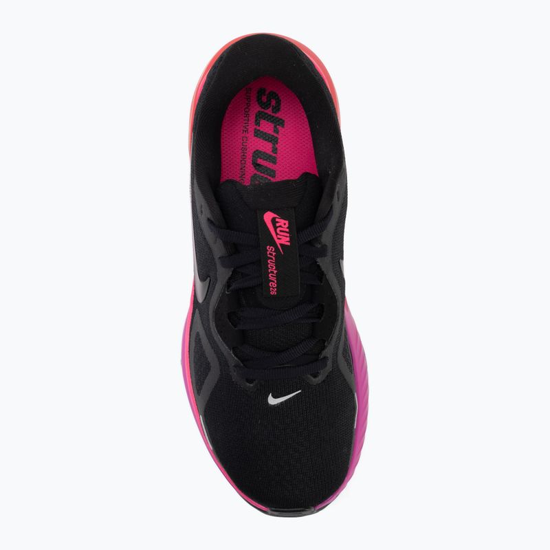 Scarpe da corsa donna Nike Structure 26 black/hyper pink/laser crimson/black 5