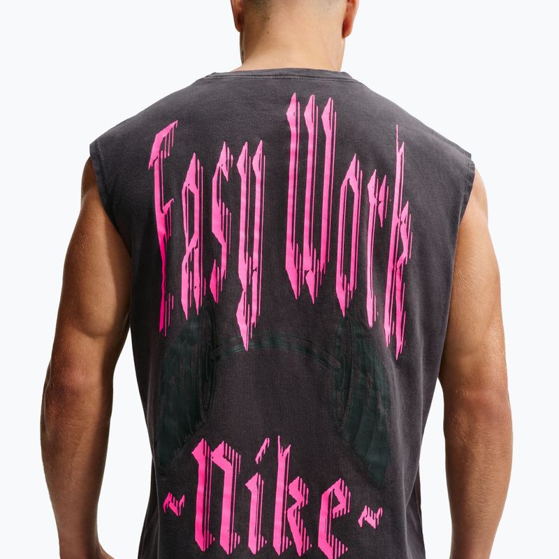 Maglia training da uomo Nike Sleeveless T-Shirt black/hyper pink 5