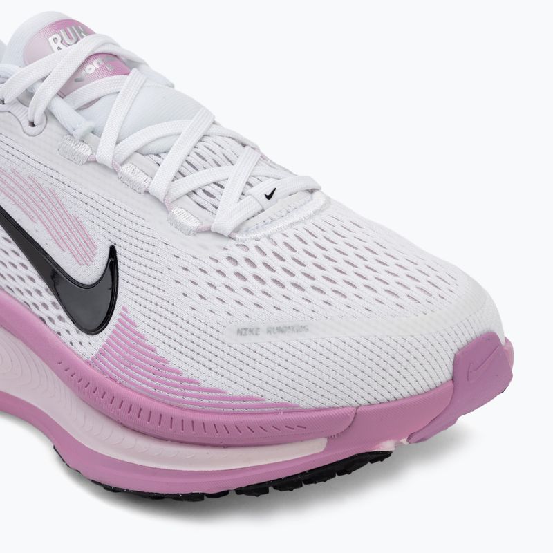 Scarpe da corsa donna Nike Vomero 18 white/bleached lilac/light magenta/black 7