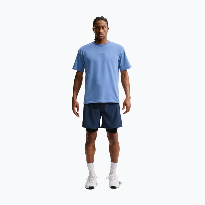 Maglia training da uomo Nike N.A.C. indigo storm 7