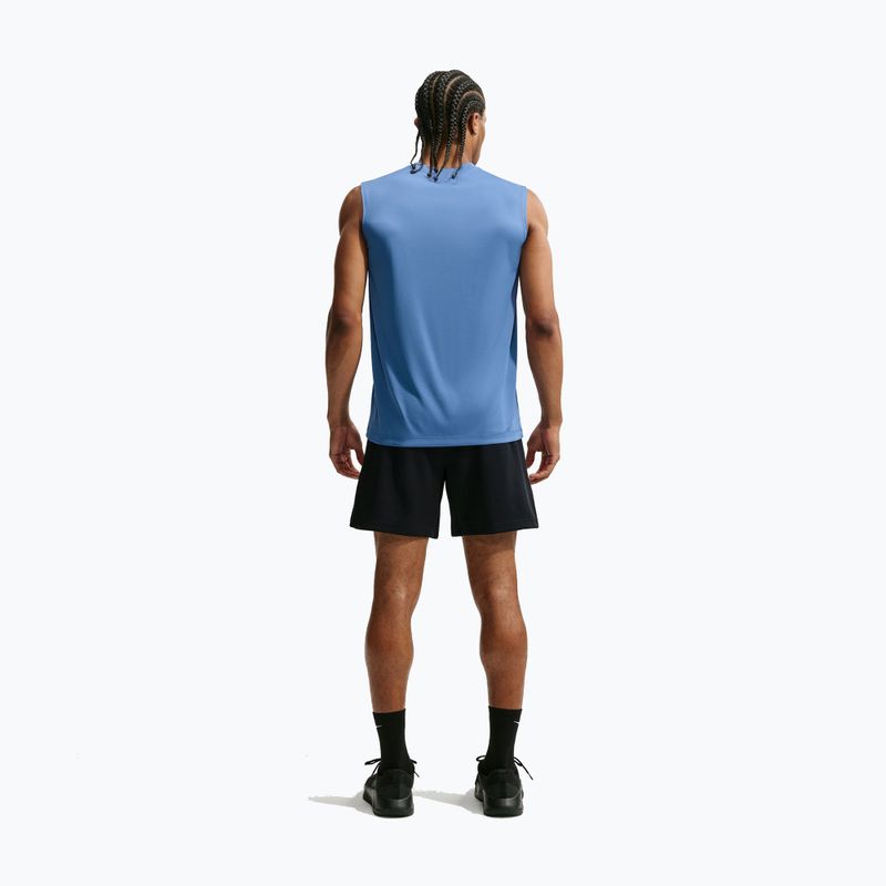 Maglia training da uomo Nike Dri-FIT Sleeveless Training Top indigo storm/white 2