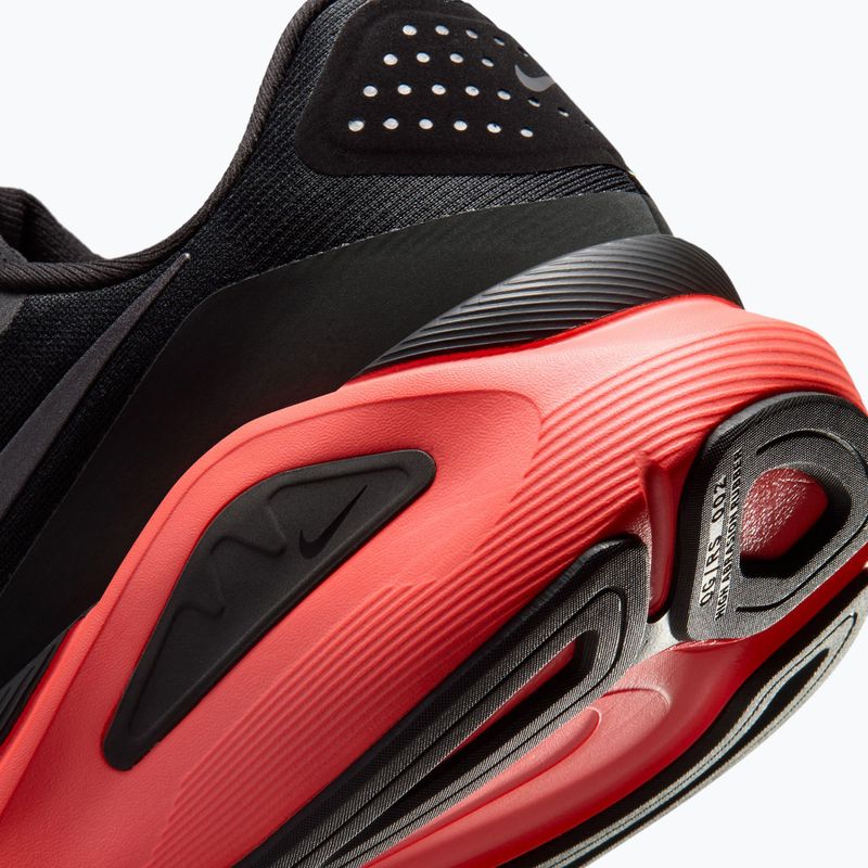 Scarpe da corsa uomo Nike Structure 26 black/bright crimson/metallic dark grey 8