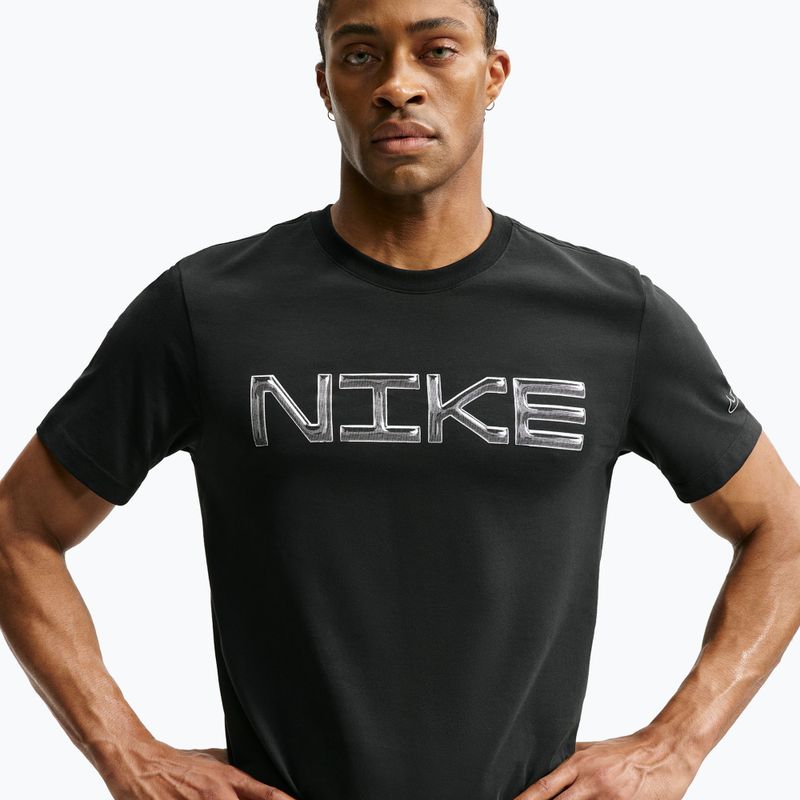 Maglia training da uomo Nike Dri-FIT Training T-Shirt black/white 3