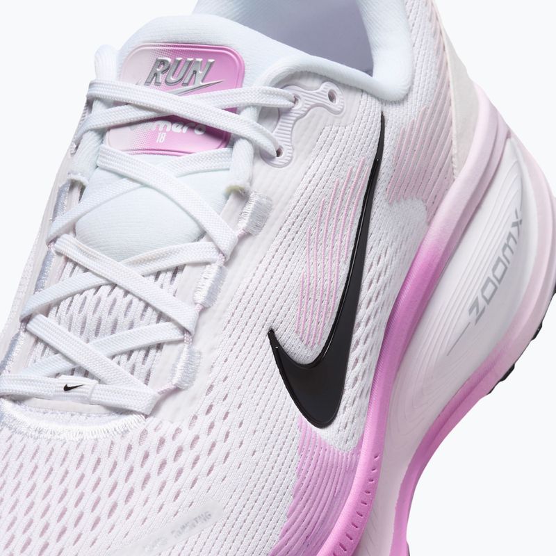 Scarpe da corsa donna Nike Vomero 18 white/bleached lilac/light magenta/black 3