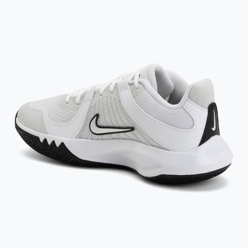 Scarpe da pallavolo Nike Zoom Hyperspeed Court 2 white/metallic silver/black 3