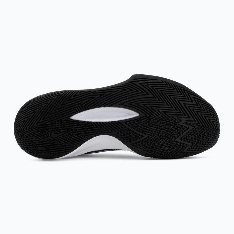 Scarpe da pallavolo Nike Zoom Hyperspeed Court 2 white/metallic silver/black 4