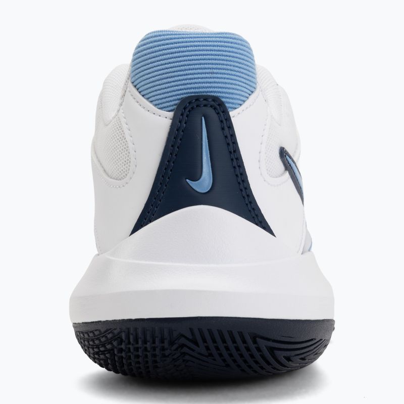 Scarpe da pallavolo Nike Zoom Hyperspeed Court 2 white/valor blue/midnight navy 6