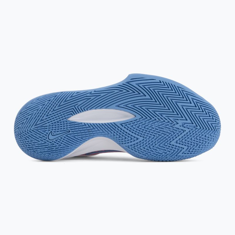 Scarpe da pallavolo Nike Zoom Hyperspeed Court 2 white/pink rise/valor blue 4