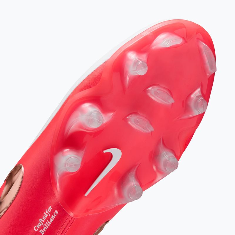 Scarpe da calcio uomo Nike Tiempo Maestro Elite White/Bright Crimson/Blur 5