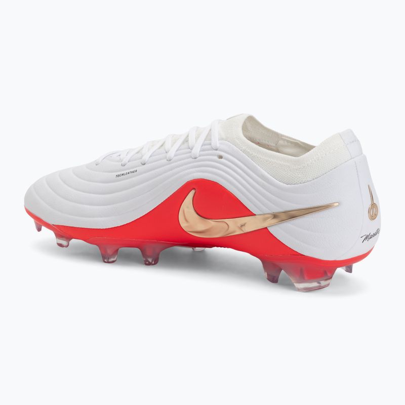 Scarpe da calcio uomo Nike Tiempo Maestro Elite White/Bright Crimson/Blur 3