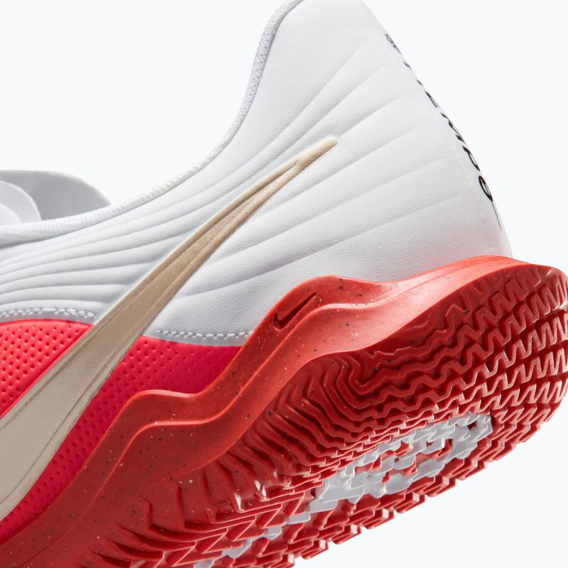 Scarpe da calcio uomo Nike Tiempo Maestro Club white/bright crimson/blur 6